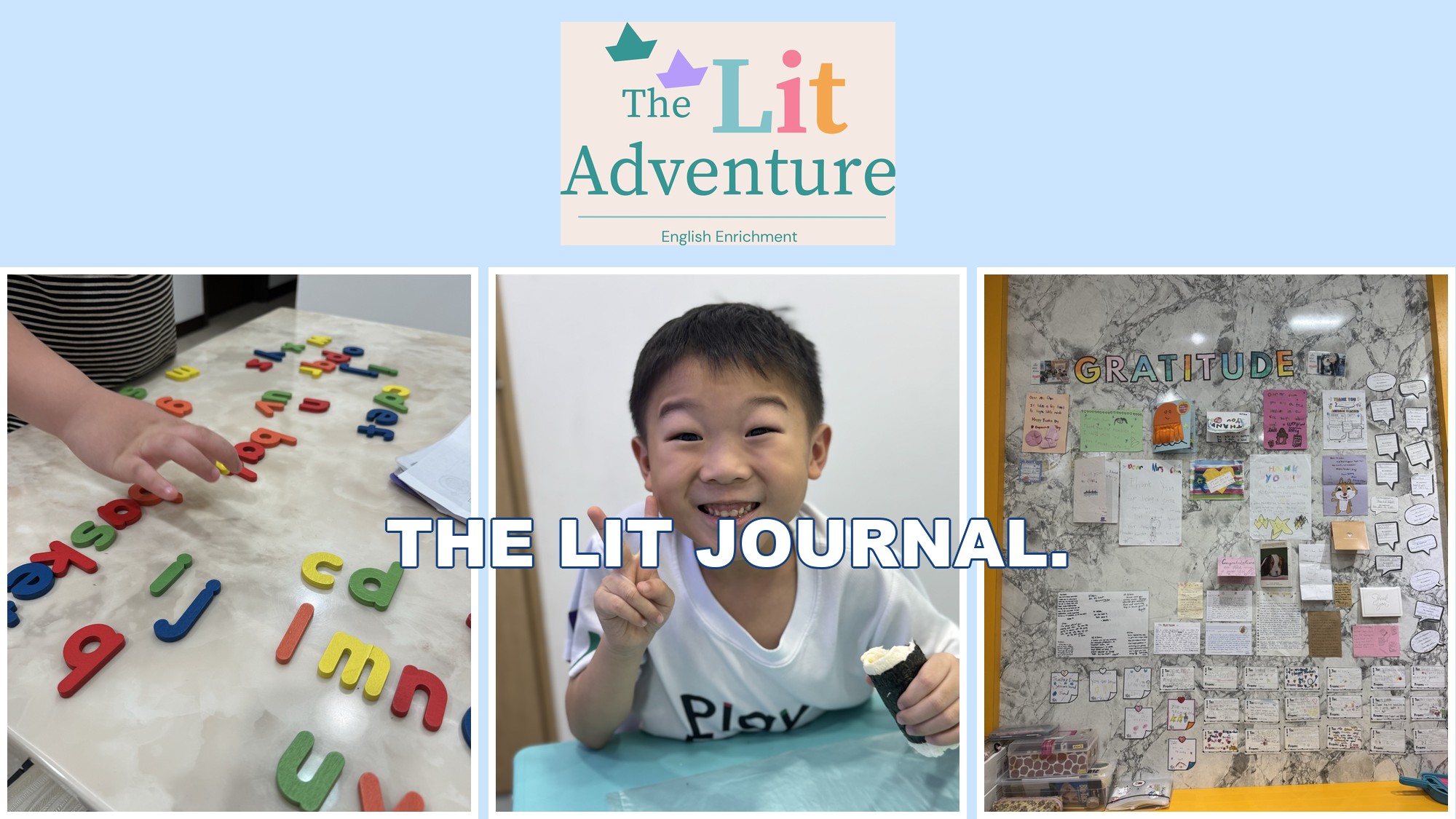 The Lit Journal. Students at The Lit Adventure